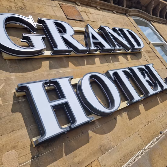 Business Ooudoor Front Channel Frontlit Advertising Sign LED Store Logo Name 3D Letters