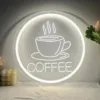 Logo néon personnalisé pour entreprise, enseigne murale en acrylique, décoration de salon de beauté, enseigne ronde de magasin, enseigne logo larache maroc (2026) Logo néon personnalisé pour entreprise, enseigne murale en acrylique, décoration de salon de beauté, enseigne ronde de magasin, enseigne logo larache maroc (2026)